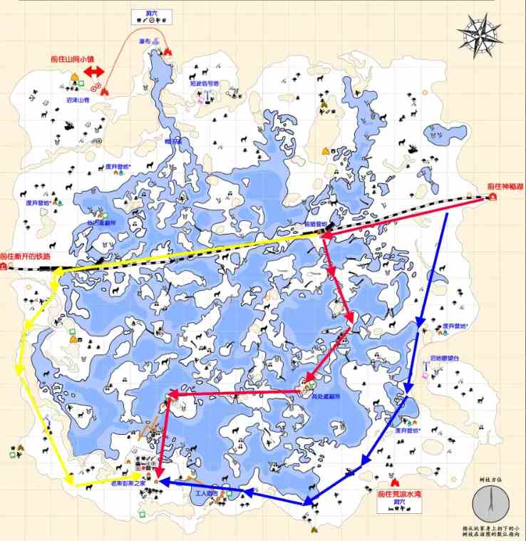 漫漫长夜孤寂沼地锻造路线在哪 漫漫长夜孤寂沼地锻造路线地点分享图2